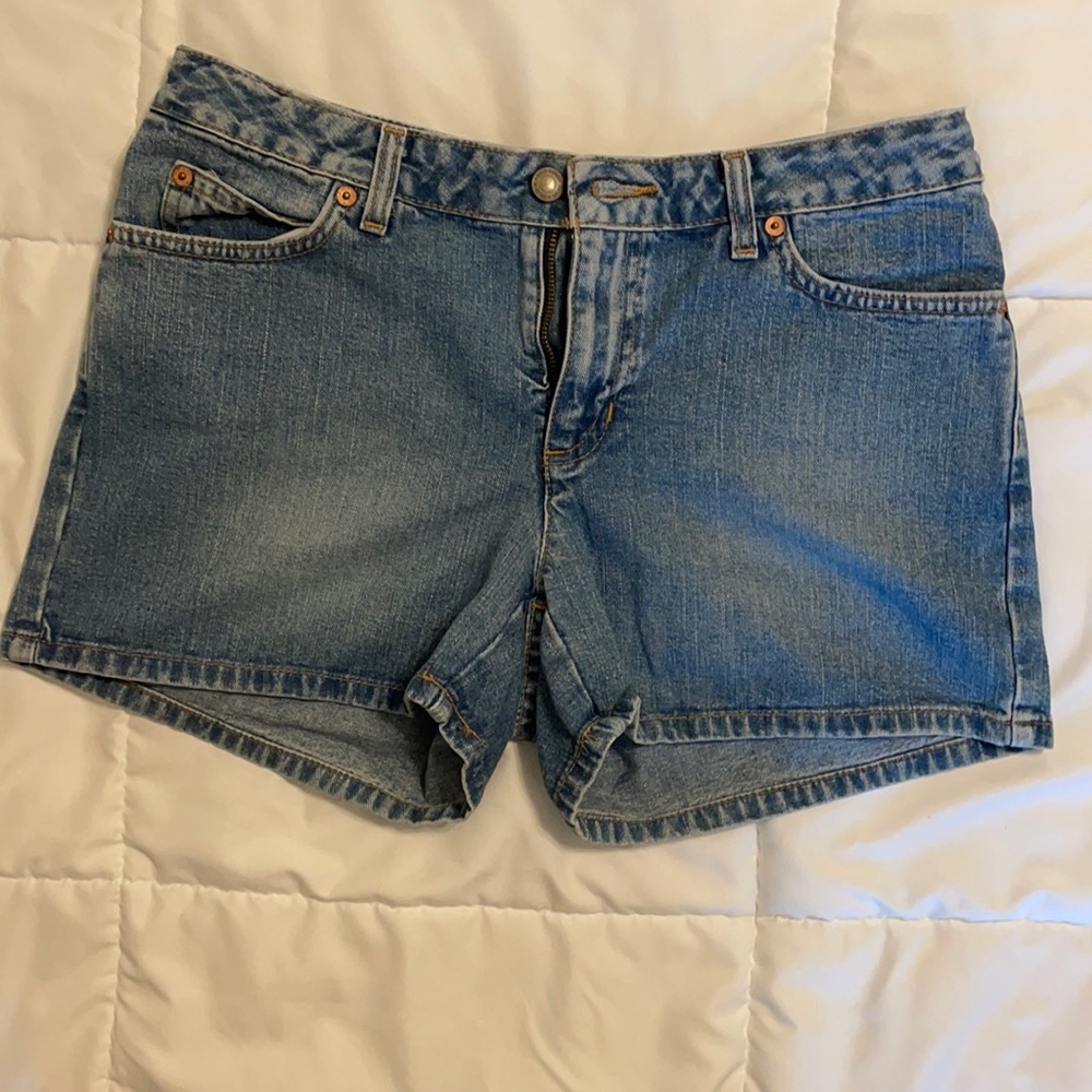 Vintage Mid-Rise Denim Shorts